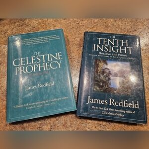 James Redfield Book Set Of Two Hardcover CELESTINE PROPHECY and TENTH INSIGHT